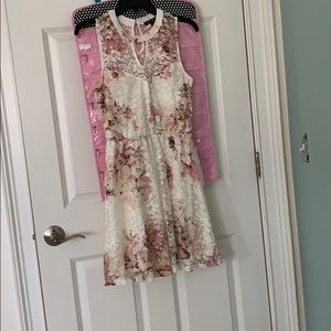 Ivory/Blush/Mauve dress